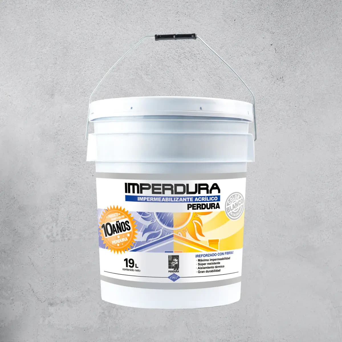 IMPERDURA 10 AÑOS BLANCO 19 LTS