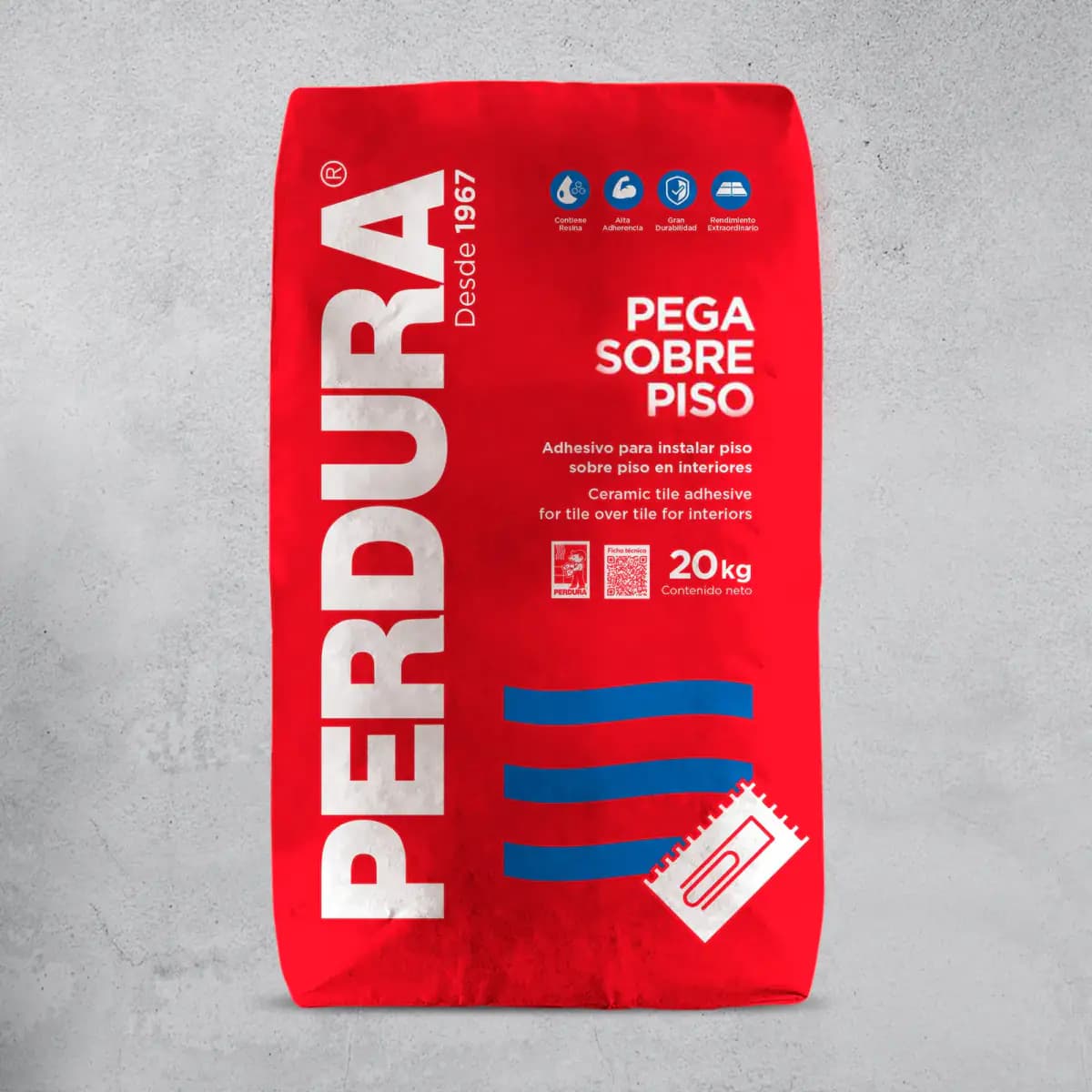 PEGA SOBRE PISO