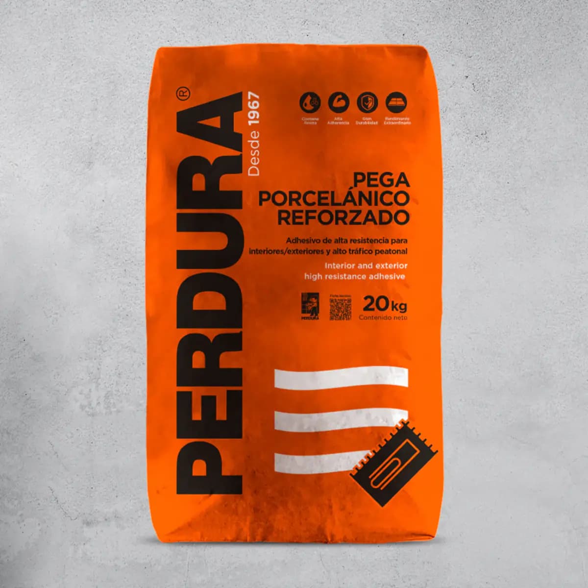 PEGA PORCELANICO REFORZADO