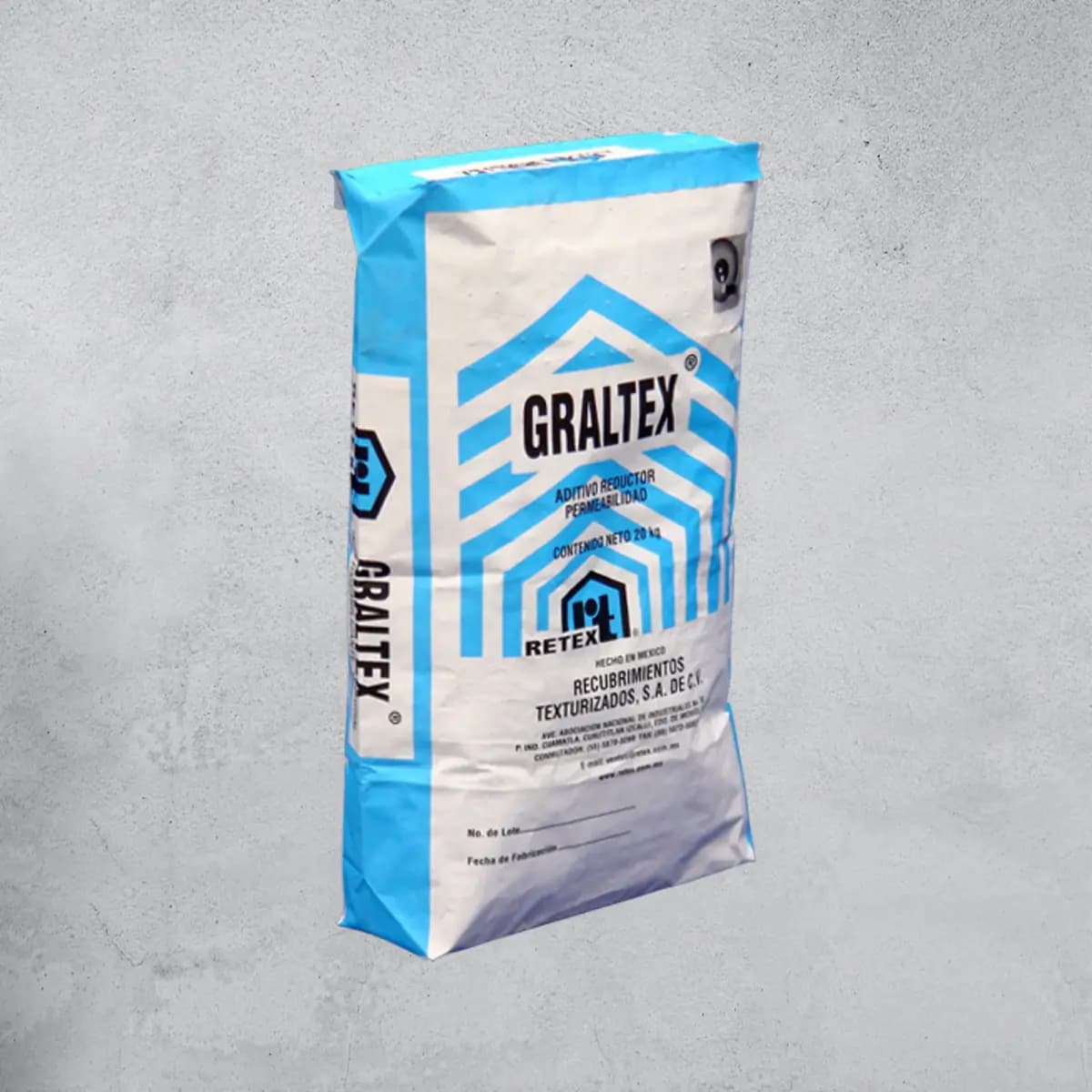 GRALTEX GRIS SACO 20 KG