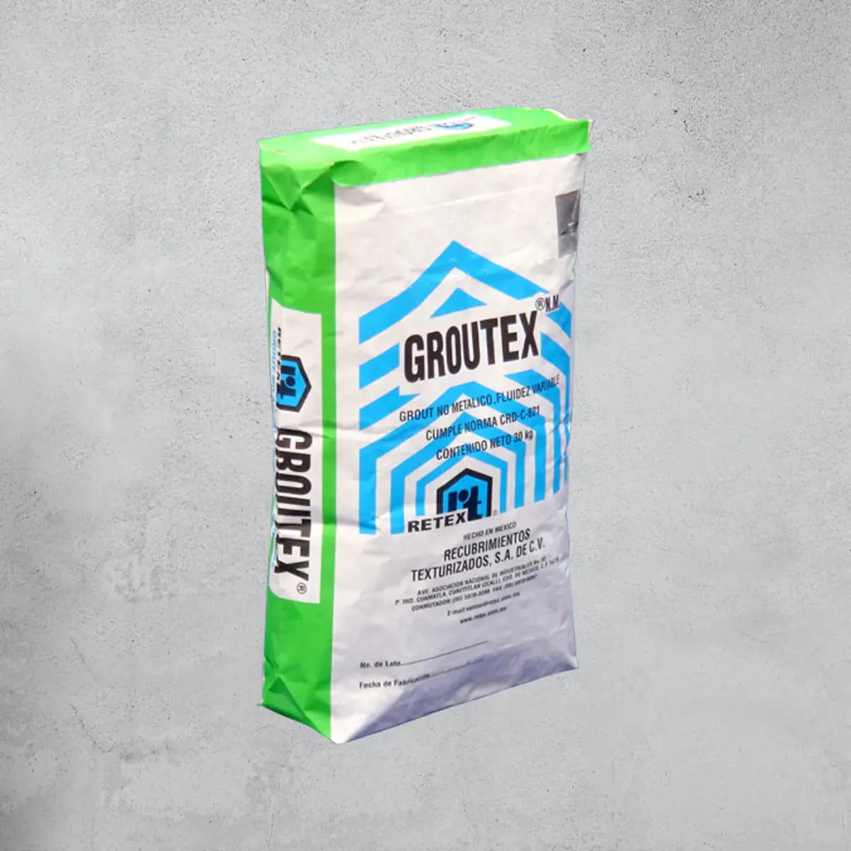 GROUTEX NM GRIS SACO 30 KG